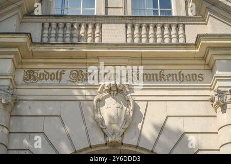 Charite, Virchow-Klinikum, Augustenburger Platz, Wedding, Mitte, Berlin, Allemagne Banque D'Images