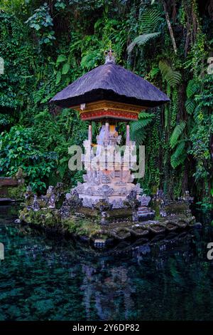 Indonésie, Bali, Temple Pura Gunung Kawi Sebatu Banque D'Images