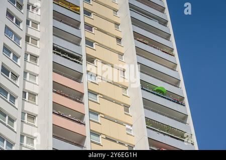 Idéal Wohnhochhaus Fritz-Erler-Allee 120,,, Neukölln, Berlin Gropiusstadt, Deutschland Banque D'Images