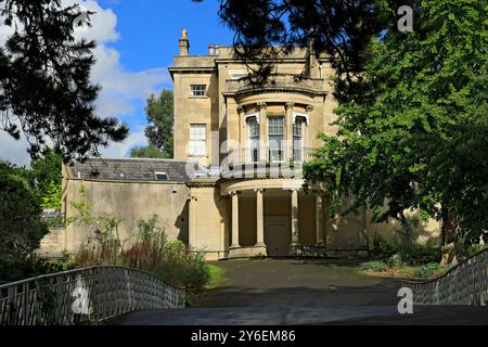 Syndney House, Sydney Gardens, Bath, Somerset, Angleterre. Banque D'Images