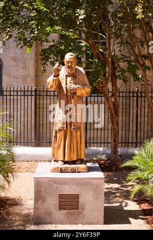 À la Basilique de l'Immaculée conception à Jacksonville, Floride, USA, lors d'un week-end! Banque D'Images