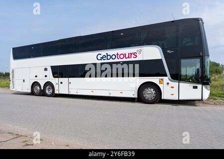 Entraîneur Gebotours Van Hool TX27 Astromega Banque D'Images