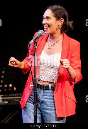 Isabella Jeffery et Claire-Marie Hall, présentation du West End, The Other Palace, Londres © Clarissa Debenham (film Free Photography) / Alamy Banque D'Images