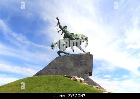 Salavat yulaev à ufa, le plus grand monument équestre de russie Banque D'Images