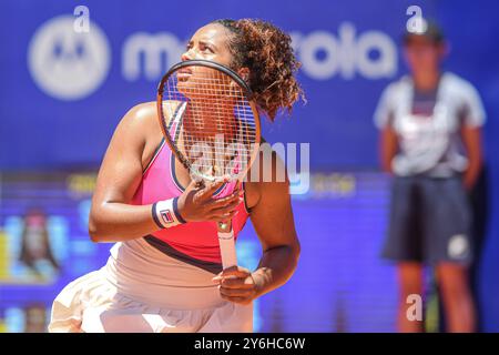 Robin Montgomery (États-Unis). WTA Argentina Open 2023 Banque D'Images