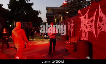 Buena Park, Californie, USA 22 septembre 2024 KnottÕs Scary Farm le 22 septembre 2024 à Buena Park, Californie, USA. Photo de Barry King/Alamy Stock photo Banque D'Images