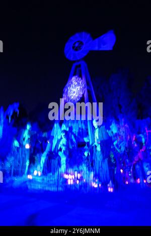 Buena Park, Californie, USA 22 septembre 2024 KnottÕs Scary Farm le 22 septembre 2024 à Buena Park, Californie, USA. Photo de Barry King/Alamy Stock photo Banque D'Images