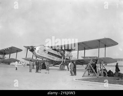 Imperial Airways Airliner, ' ville de Coventry ' . Un Armstrong Whitworth Argosy Mk II 1929 Banque D'Images