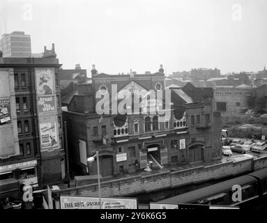 Une vue du Lyric Theatre Hammersmith London 17 octobre 1962 Banque D'Images