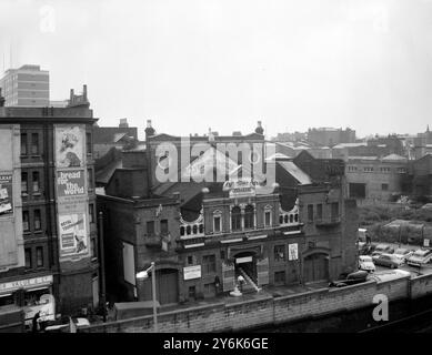 Une vue du Lyric Theatre Hammersmith London 17 octobre 1962 Banque D'Images