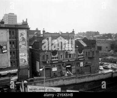 Une vue du Lyric Theatre Hammersmith London 17 octobre 1962 Banque D'Images