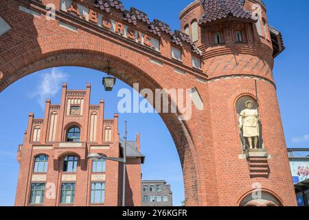 Borsigtor, Tegel, Reinickendorf, Berlin, Deutschland Banque D'Images