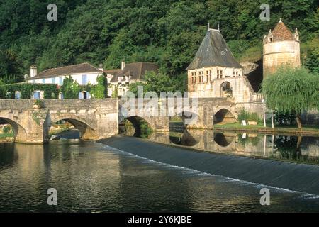 France, Nouvelle Aquitaine, Dordogne département (24), Brantome Banque D'Images