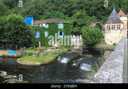 France, Nouvelle Aquitaine, Dordogne département (24), Brantome Banque D'Images
