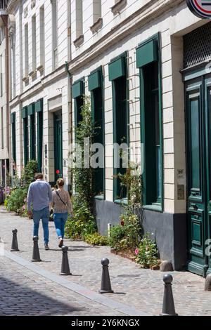 France, hauts de France, Lille. Vieux-Lille Banque D'Images