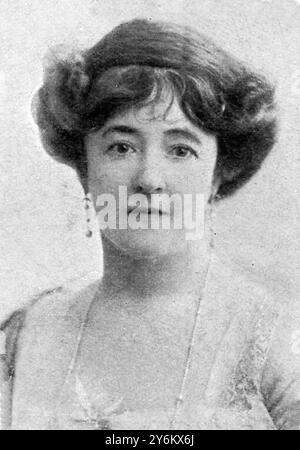 À bord du 'Titanic' dans la Grande catastrophe : passagers notables. Lady Cosmo Duff-Gordon (connue sous le nom de Lucile) épouse de Sir Cosmo Duff-Gordon, Bt. 20 avril 1912 Banque D'Images