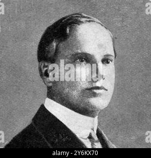 À bord du 'Titanic' dans la Grande catastrophe : passagers notables. M. Benjamin Guggenheim, banquier américain et multi-millionnaire renommé. 20 avril 1912 Banque D'Images