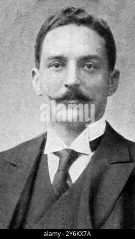 À bord du 'Titanic' dans la Grande catastrophe : passagers notables. M. Bruce Ismay, président de la White Star Line. 20 avril 1912 Banque D'Images