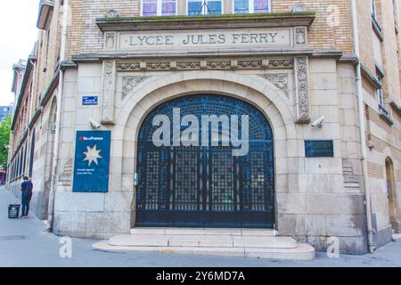 France, Paris, ferry Jules, lycée Banque D'Images