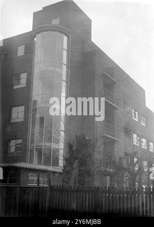 L'hôpital Royal maçonnique ultra moderne, Ravenscourt Park. 28 janvier 1935. Banque D'Images