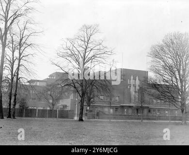 L'hôpital Royal maçonnique ultra moderne, Ravenscourt Park. 28 janvier 1935. Banque D'Images