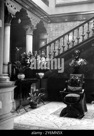 Leigh House, Kensington, anciennement résidents de Lord Leighton, maintenant acquis par le conseil d'arrondissement de Kensington en tant que musée le 7 avril 1925 Banque D'Images