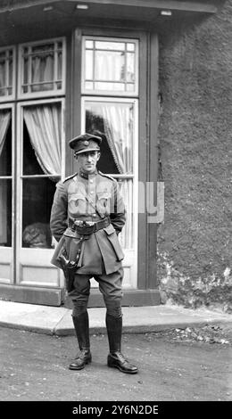 Général Richard Mulcahy, Armée de l'État libre d'Irlande. 1922 Banque D'Images