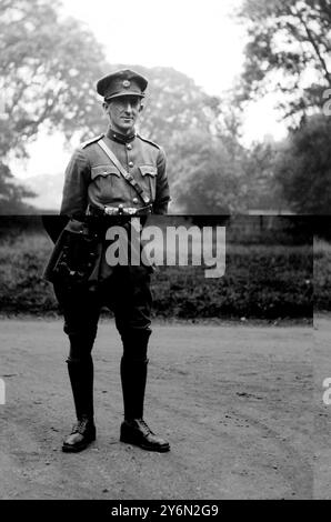 Général Richard Mulcahy de l'Armée de l'État libre irlandais - 1922 Banque D'Images