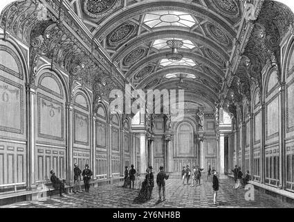 Le New Freemasons' Hall, Great Queen Street. 12 juin 1869 Banque D'Images