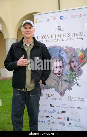 25 septembre 2024, Lucca, Lucca, Italie : Matthew Modine lors de la photocall au Festival du film de Lucca 2024 (crédit image : © Stefano dalle Luche/Pacific Press via ZUMA Press Wire) USAGE ÉDITORIAL SEULEMENT! Non destiné à UN USAGE commercial ! Banque D'Images