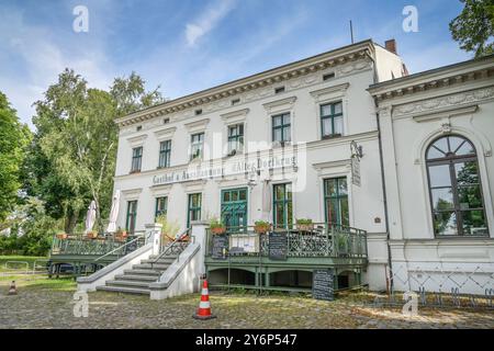 Gasthof Alter Dorfkrug, Alt-Lübars, Lübars, Reinickendorf, Berlin, Deutschland Banque D'Images