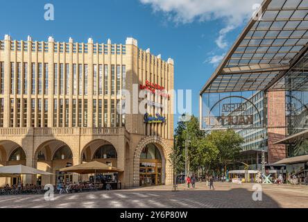 Centre commercial Galerie Roter Turm, Chemnitz, Saxe, Allemagne Banque D'Images