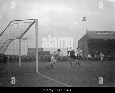 Dartford V Bristol C . 1er janvier 1947 Banque D'Images