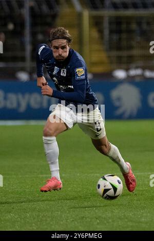 Muenchen, Deutschland. 25 septembre 2024. David Philipp (TSV 1860 Muenchen, #8). GER, TSV 1860 Muenchen gegen Hannover 96 II U23, Fussball, 3. Bundesliga, 7. Spieltag, saison 2024/2025, 25.09.2024. (LA RÉGLEMENTATION DFB DU DFL INTERDIT TOUTE UTILISATION DE PHOTOGRAPHIES COMME SÉQUENCES D'IMAGES ET/OU QUASI-VIDÉO). Foto : Eibner-Pressefoto/Heike Feiner crédit : dpa/Alamy Live News Banque D'Images