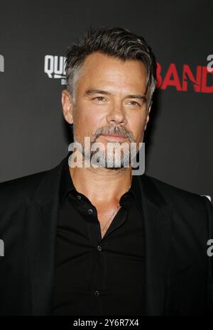 Josh Duhamel à la première à Los Angeles de 'Bandit' tenue au Harmony Gold Theatre à Hollywood, Etats-Unis sur 21 septembre 2022. Banque D'Images