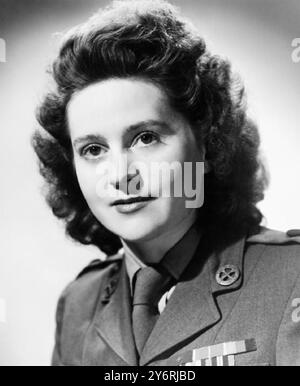 ODETTE HALLOWES (1912-1995) - alias Odette Churchill - opérateur franco-anglais SOE en 1946 Banque D'Images