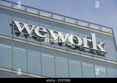 WeWork, Sony Centre, Potsdamer Platz, Tiergarten, Mitte, Berlin, Allemagne, Europe Banque D'Images