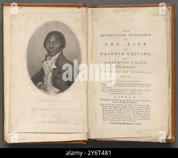 L'autobiographie d'Olaudah Equiano Banque D'Images