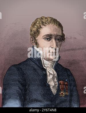 Alessandro Volta, physicien italien Banque D'Images