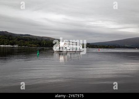 Loch Lomond, Dunbartonshire, Écosse, septembre 2024, vue magnifique sur le Loch Lomond. Banque D'Images