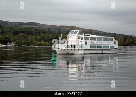 Loch Lomond, Dunbartonshire, Écosse, septembre 2024, vue magnifique sur le Loch Lomond. Banque D'Images