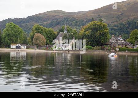 Loch Lomond, Dunbartonshire, Écosse, septembre 2024, vue magnifique sur le Loch Lomond. Banque D'Images