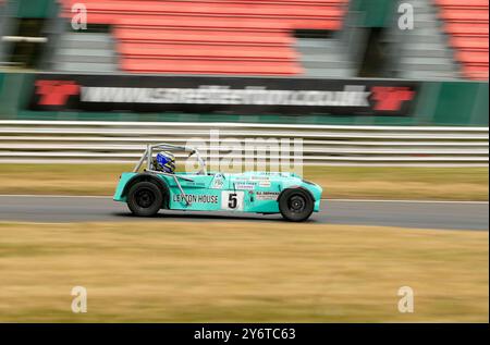 750 Motor Club Ma7da Snetterton 300 circuit Ian Wells août 2024 Banque D'Images