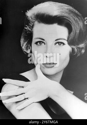 ACTRICE AMÉRICAINE GLORIA DE HAVEN 7 OCTOBRE 1961 Banque D'Images