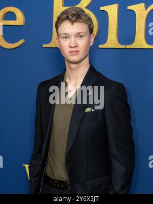 New York, NY, USA, 26 septembre 2024 : Orlando Schwerdt assiste à la projection spéciale de 'White Bird' de Lionsgate au DGA Theater de New York le 26 septembre 2024. Crédit : Lev Radin/Alamy Live News Banque D'Images