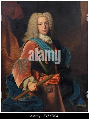 Jean Ranc / 'Ferdinand de Bourbon et Savoie, Prince des Asturies (futur Ferdinand VI d'Espagne)'. CA. 1735. Huile sur toile. Musée : Museo del Prado, Madrid, España. Banque D'Images