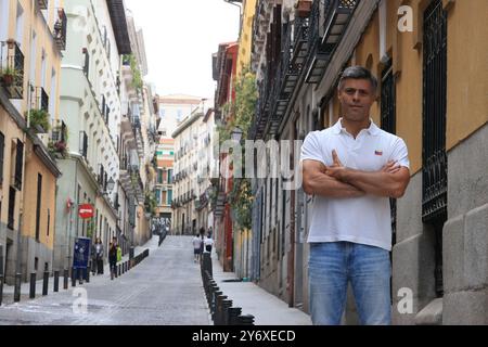 Madrid, 19/09/2024. Entretien avec Leopoldo López, leader de l'opposition vénézuélienne. Photo : Jaime García. ARCHDC. Crédit : album / Archivo ABC / Jaime García Banque D'Images