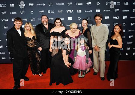 14 septembre 2024 - Toronto, Ontario, Canada - The Deb. Festival international du film de Toronto 2024 - ''The Deb'' tenu au Roy Thomson Hall. (Crédit image : © Brent Perniac/AdMedia via ZUMA Press Wire) USAGE ÉDITORIAL SEULEMENT! Non destiné à UN USAGE commercial ! Banque D'Images