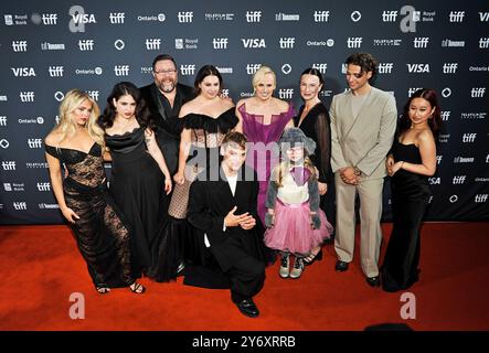 14 septembre 2024 - Toronto, Ontario, Canada - The Deb. Festival international du film de Toronto 2024 - ''The Deb'' tenu au Roy Thomson Hall. (Crédit image : © Brent Perniac/AdMedia via ZUMA Press Wire) USAGE ÉDITORIAL SEULEMENT! Non destiné à UN USAGE commercial ! Banque D'Images