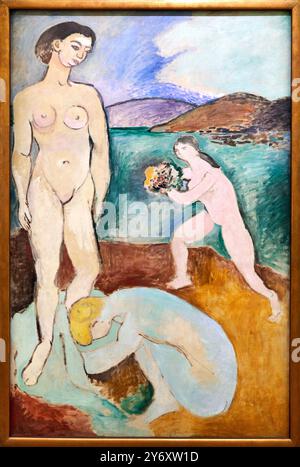 Le luxe I, été 1907, Henri Matisse, 1869, le Cateau-Cambrésis (France) - 1954, Nice (France), Centre Pompidou, Musée national d'art moderne et contemporain Banque D'Images